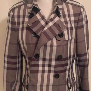 Burberry Double Breasted Jacket